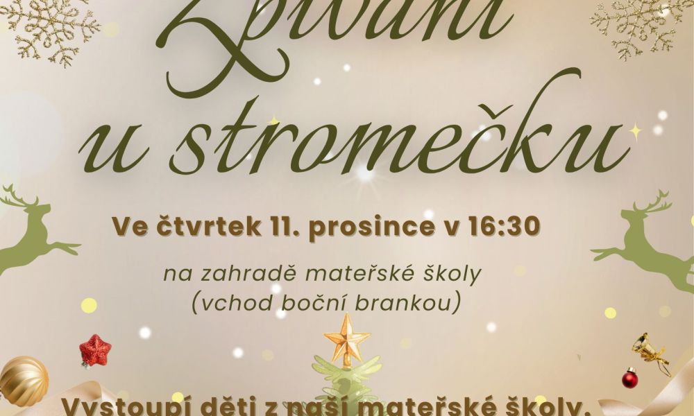 Vánoční zpívání