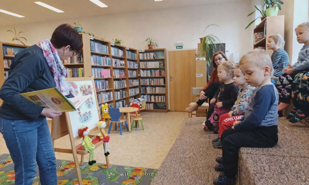 📚 Malí čtenáři v akci!