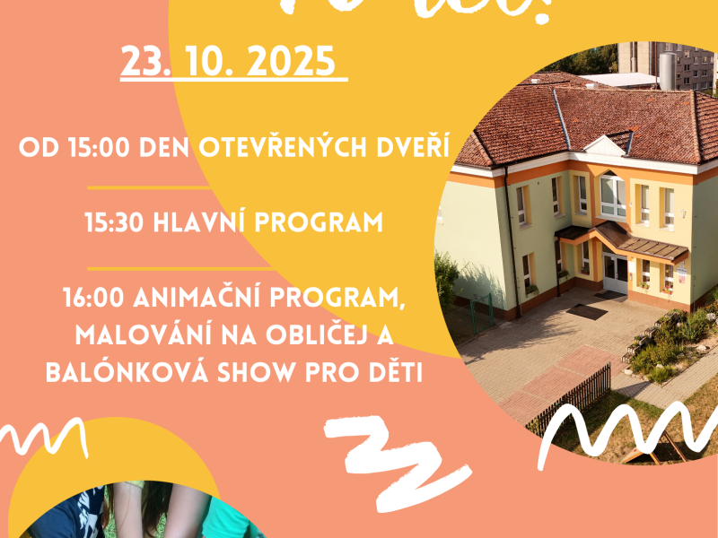 Naše školka slaví!